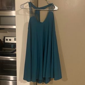 Turquoise dress